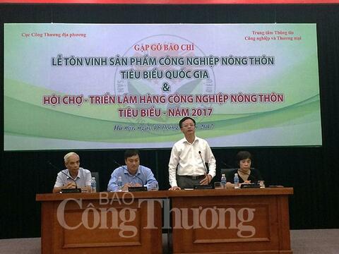 Sắp diễn ra lễ tôn vinh 102 sản phẩm công nghiệp nông thôn tiêu biểu cấp quốc gia