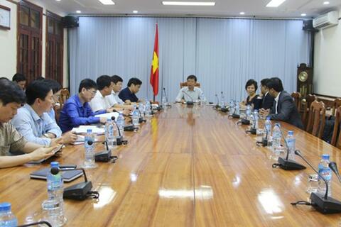 Công ty Orange Renewable muốn đầu tư các dự án năng lượng tái tạo tại Quảng Bình