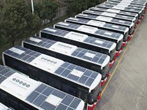 Hải Phòng thí điểm xe buýt chạy bằng năng lượng mặt trời